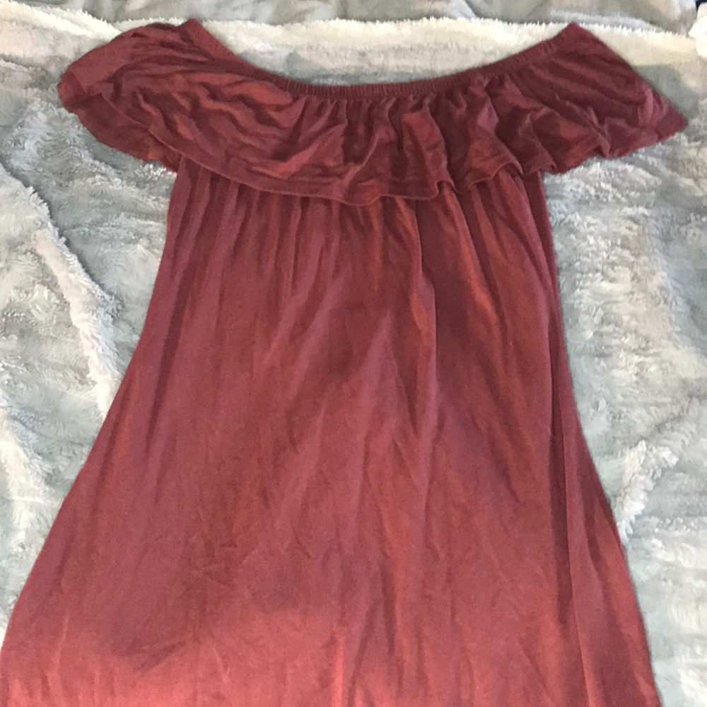 Off shoulder dress